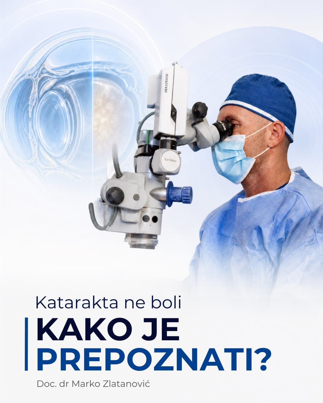 Očni lekar za pacijente iz Leskovca: pregled i operacija oka u Nišu